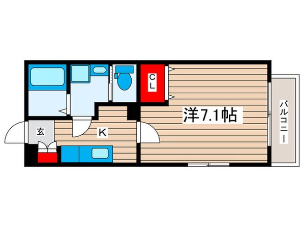 ベイサイドマナーユキの物件間取画像